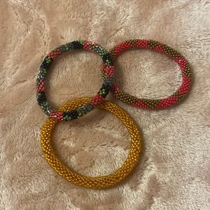 Beaded bracelets